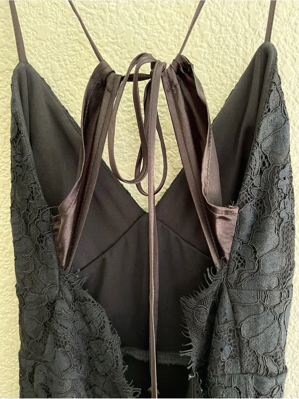 Lulu’s Black Lace Midi Dress Women’s Size XS